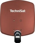 TechniSat DIGIDISH 33 mit Satfinder V/H-LNB Sat-Spiegel (33 cm, Aluminium,...
