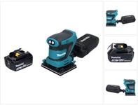 Makita Exzenterschleifer DBO 480 M1 Akku Schwingschleifer 18 V 112 x 102 mm + 1x Akku