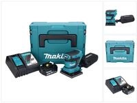 Makita Exzenterschleifer DBO 480 RG1J Akku Schwingschleifer 18 V 112 x 102 mm + 1x