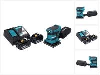 Makita Exzenterschleifer DBO 480 RG Akku Schwingschleifer 18 V 112 x 102 mm + 2x Akku