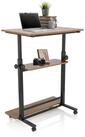 hjh OFFICE Schreibtisch WORKSTATION II Stehschreibtisch H/B/T: (1 St), Computertisch
