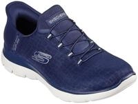 Skechers SUMMITS-CLASSY NIGHT Slip-On Sneaker Slipper, Freizeitschuh mit komfortabler