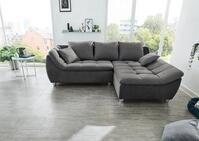 Jockenh&ouml;fer Gruppe Ecksofa Genua L-Form, B: 250 cm, mit 2 Zierkissen