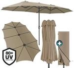 Kingsleeve Sonnenschirm, LxB: 460x270 cm, UV Schutz 80+ Schutzh&uuml;lle XXL...