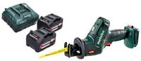 metabo Kompakt-Handkreiss&auml;ge SSE 18 LTX Compact 18 V 13 mm + 2x Akku 4,0 Ah +