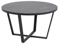 ACTONA GROUP Couchtisch Amble (1-St), Couchtisch, Kaffetisch, Beistelltisch, Schwarz,
