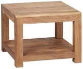 Wohnling Couchtisch WL1.571 Massivholz MUMBAI Akazie 60x60x45CM Wohnzimmertisch