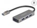 Delock USB-Verteiler 4 Port USB 5 Gbps Hub mit USB Typ-A Anschluss