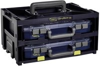 raaco Sortimentskasten Sortimentskoffer inkl. 2x CarryLite 55 4x8-16 146395