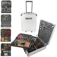 ANDIARBEIT Werkzeugset "Allesk&ouml;nner" Werkzeugkoffer Trolley 1000-tlg., (Hammer,