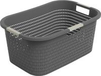 ROTHO W&auml;schekorb W&auml;schebox 40L COUNTRY, ergonomische W&auml;schebeh&auml;lter mit...