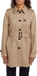 Tommy Hilfiger Langjacke HERITAGE SINGLE BREASTED TRENCH mit den typischen