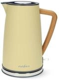 Nedis Wasserkocher KAWK510E, 1.7 l, 2200,00 W, Edelstahl & Soft-Touch, schnell