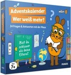 Franzis Spielzeug-Adventskalender 67216 - Die Maus - Wer wei&szlig; mehr?sx