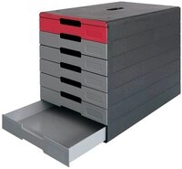 DURABLE Schubladenbox Durable IDEALBOX PRO 7 776303 Schubladenbox Anthrazit DIN A4,