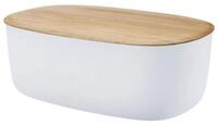 RIG-TIG Brotkasten Box-It Wei&szlig;, Bambusholz, PBT-Kunststoff