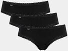 sloggi Hipster 24/7 Cotton Lace (3er Pack) aus zarter Spitze, elastisch, feminin