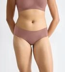 Hipster SLOGGI "ZERO Feel 2.0", Damen, Gr. XS, braun (cacao), Single Jersey,