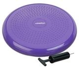 relaxdays Ballsitzkissen Balance Kissen 33 cm mit Luftpumpe, lila