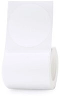 NIIMBOT Etiketten Label rund 50mm Durchmesser wei&szlig; 150 St&uuml;ck, f&uuml;r Etikettendrucker