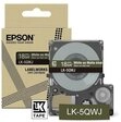 Epson EPSON 18mm Khaki Wei&szlig; LK5QWJ Schriftband matt 8m Tintenpatrone