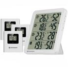 BRESSER Hygrometer BRESSER Quadro NV Thermo-Hygrometer wei&szlig;