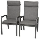 bellavista - Home&Garden&reg; Gartenstuhl &raquo;Kansas&laquo; 2er Set Gartensessel Alu...