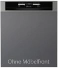 BAUKNECHT teilintegrierbarer Geschirrsp&uuml;ler B6B D841A X, 14 Ma&szlig;gedecke,