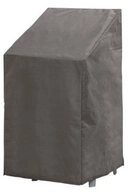 PEREL Bogenh&uuml;lle Perel Schutzh&uuml;lle f&uuml;r Stapelst&uuml;hle, Grau, 66 cm x 66 cm x...