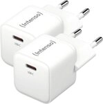 Intenso Intenso Power Adapter 30W, USB-C 2er Pack Induktions-Ladeger&auml;t