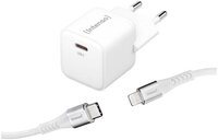 Intenso W30C GaN +C315L Nylon white 7803052 USB-Ladeger&auml;t (GaN, USB Power Delivery