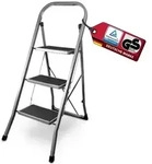 siwitec Trittleiter Klapptritt, 3 Stufen, Trittleiter, bis 150 kg,...