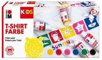 Marabu Bastelfarbe Marabu KiDS T-Shirt Farbe 6x80ml