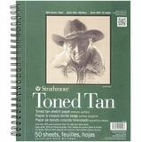 Strathmore Artist Papers&trade; Zeichenpapier Strathmore Toned Tan 22,9x30,5 cm 50 Blatt