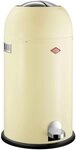 WESCO M&uuml;lleimer Kickmaster, Abfallsammler mit D&auml;mpfer, 33 Liter