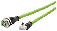 Metz Connect M12 Industrial Ethernet Leitung, X-kodiert, 1.0 m, M12 142M2X25010