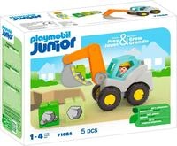 Playmobil&reg; Schaufelbagger (71684), JUNIOR Konstruktions-Spielset, (5 St), Made...