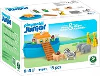 Playmobil&reg; Meine Mitnehm-Arche Noah (71681), JUNIOR Konstruktions-Spielset,...