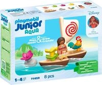 Playmobil&reg; Vaiana Katamaran (71459), JUNIOR & Disney Konstruktions-Spielset, (8 St),