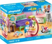 Playmobil&reg; Schlafzimmer mit Babyspielecke (71609), myLife...