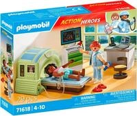 Playmobil&reg; MRT mit Patient (71618), Action Heroes Konstruktions-Spielset, (29...