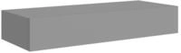 vidaXL Wandregal 60 x 235 x 10 cm Wandregal Schubladenregal Grau 60x23,5x10 cm...