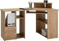 VOGL M&ouml;belfabrik Schreibtisch Sam, Eckschreibtisch, Tastaturauszug,...