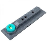 Wolfcraft Wasserwaage Wolfcraft Markier- und Anbohrschablone Drill-Jig Elektro