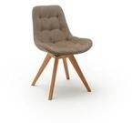 MCA living Schalenstuhl in cappuccino, Arizona - 56x84x63cm (BxHxT)