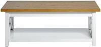 Jahnke Couchtisch CHALET COFFEE (1-St), Couchtisch, Kaffetisch, mit Ablageboden,