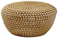 Wohnling Couchtisch WL6.456 Metall 60x60x30cm Wohnzimmertisch Sofatisch Rund Tisch