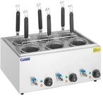 Royal Catering Spaghettitopf Nudelkocher mit 6 K&ouml;rben Pastakocher...