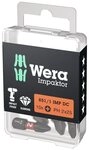Wera Bit-Set, Sortiment Bit-Box Impaktor 1/4" DIN 3126 C6,3 PH2 x 25 mm 10er...