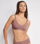 sloggi B&uuml;gelloser BH ZERO Feel Bliss herausnehmbare atmungsaktive Pads, fester Halt,
